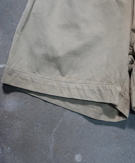 1950~60s French army M-52 chino shorts