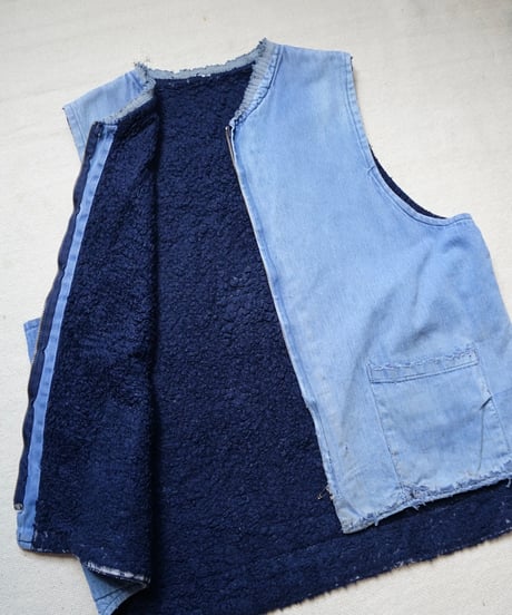 1970s Unknown moleskin work vest