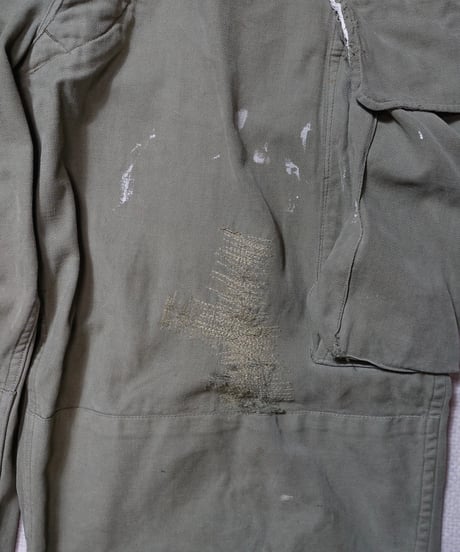 1940~50s French army M-47 cargo pants “early model”