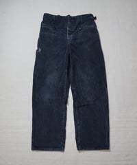 1960~70s German black corduroy logger work pants