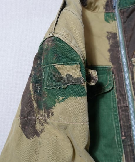 1950~60s British army brush stroke camo Denison smock