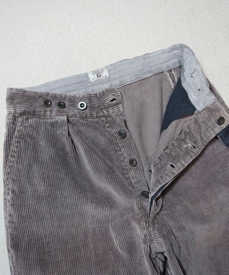 1940~50s German corduroy knickerbockers pants