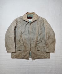 1950s French zip up hunting jacket “camouflage”