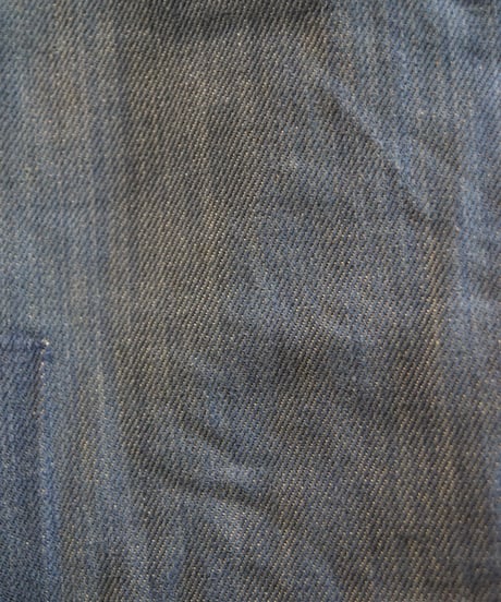 1950s French work denim trousers “boro”