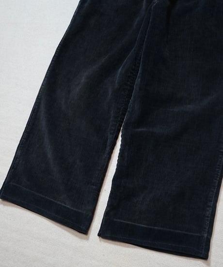 ~1940s French black corduroy work pants