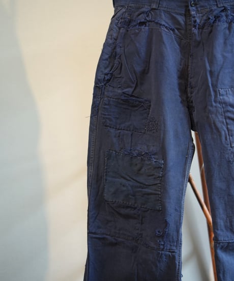 1950s French work trousers “patchwork”