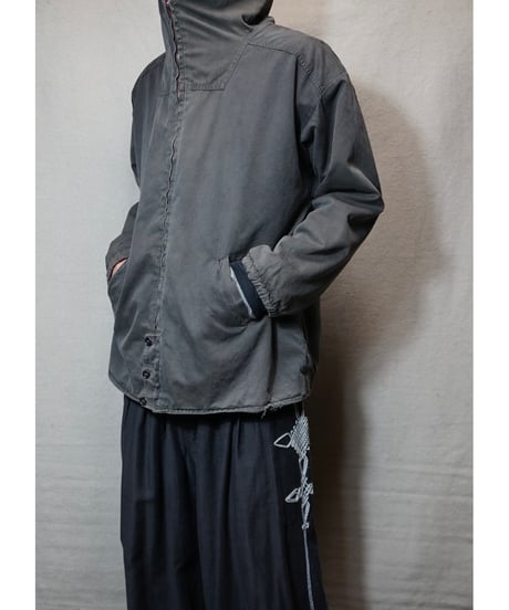 1950s German cotton hooded mountain jacket “reversible”