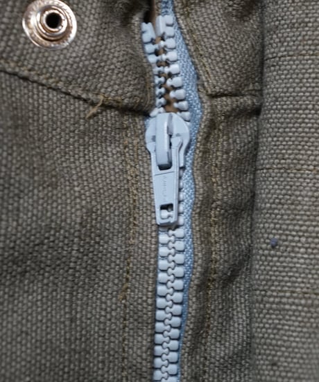 1980s Czechoslovakia cotton canvas military style jacket