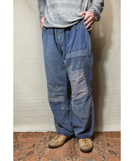 1950s French cotton twill work pants “VULCAIN”