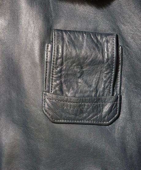 1970s French Air Force pilot leather jacket “full set”