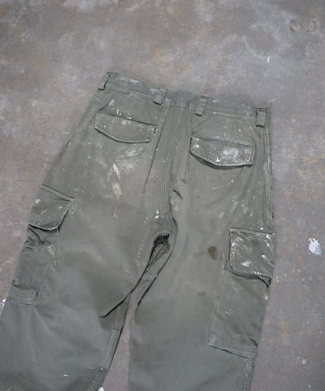 1950s French army M-47 cargo pants late model