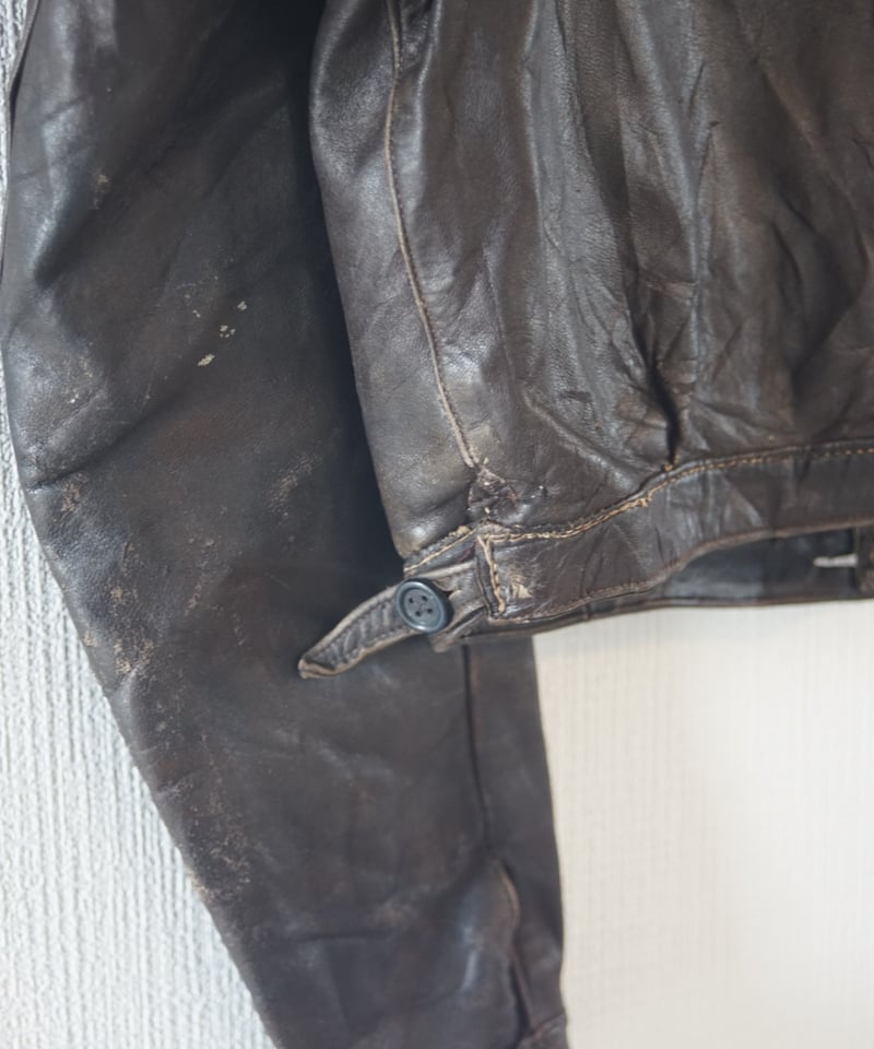 30s40s ヴィンテージ ハルトマン　レザージャケット 今シーズンの力作予約受付開始！Bill Kelso×MUSHMANS French Cyclist