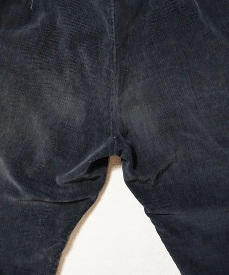 ~1940s French black corduroy work pants