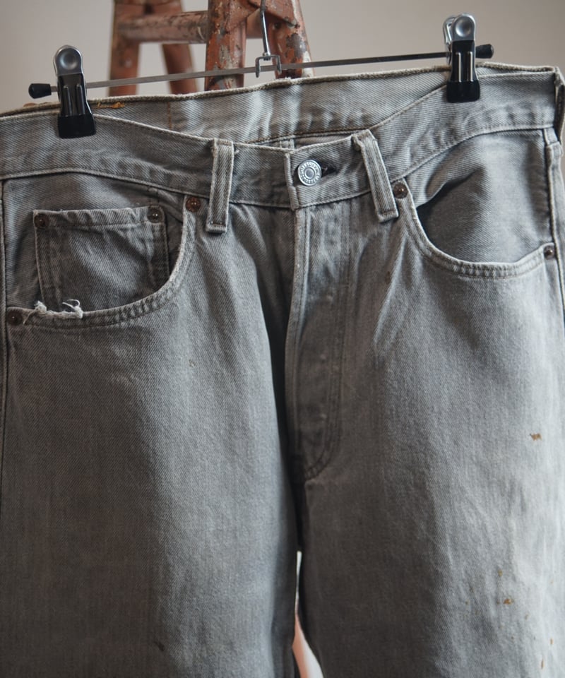 1990s USA Levi's 501 black denim 先染め | lozu vin 1990s USA Levi's 501 black denim 先染め | lozu vin