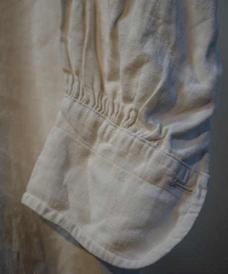 1900~1920s French linen pullover shirt