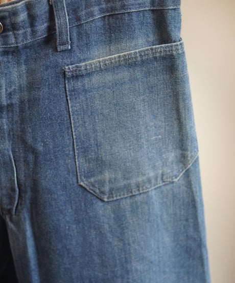 1970s US navy sailor denim