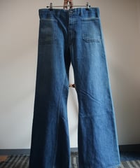 1970s US navy sailor denim