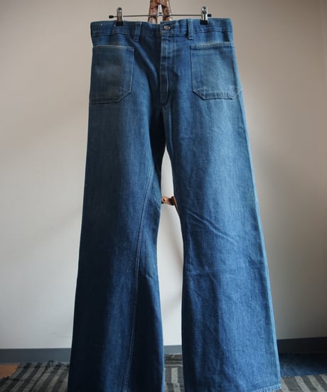 1970s US navy sailor denim