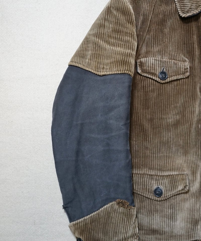 1940s Belgian double breasted forestiere jacke