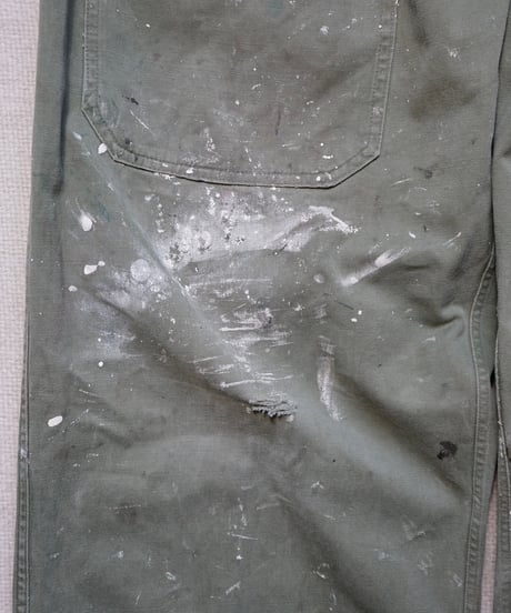 1950s Belgian army over pants “modified”