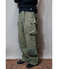1940~50s French army M-47 cargo pants “early model”