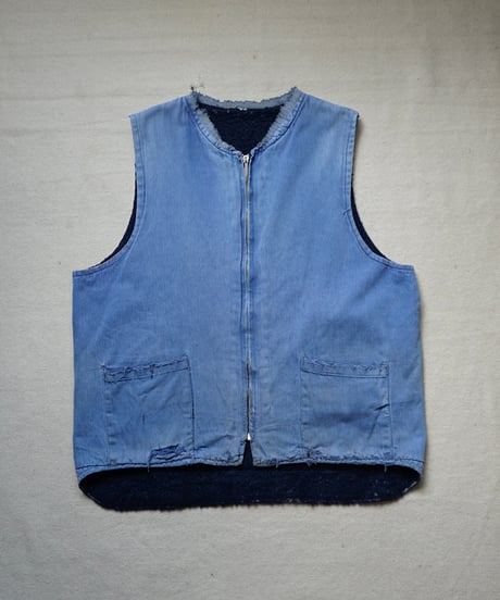 1970s Unknown moleskin work vest