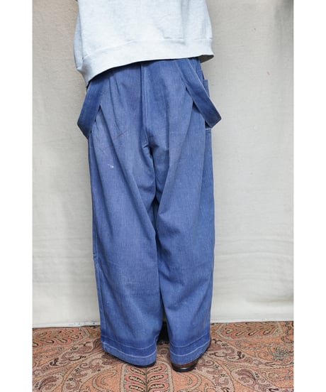 1940s German cotton×rayon ladies overall