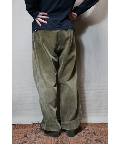 1940s German corduroy painter work pants