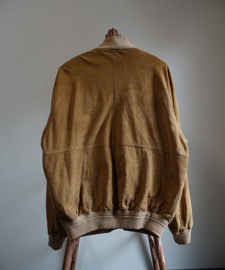 1990s valstar blouson suede leather “ LUCA D'ALTIERI”
