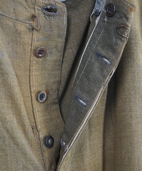 1930~40s French wool×hemp farmers trouser