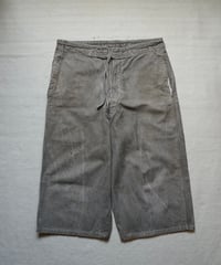 1930~40s French army cotton bourgeron pants
