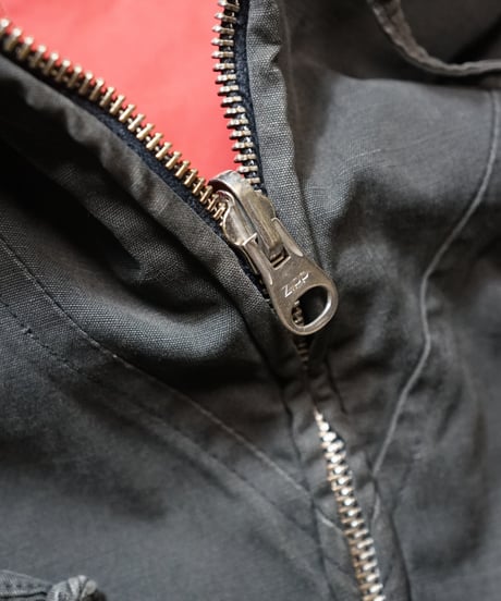 1950s German cotton hooded ski jacket “reversible”