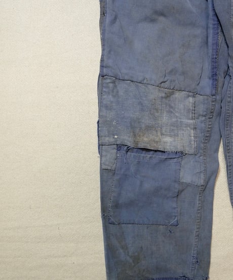 1950s French cotton twill work pants “VULCAIN”
