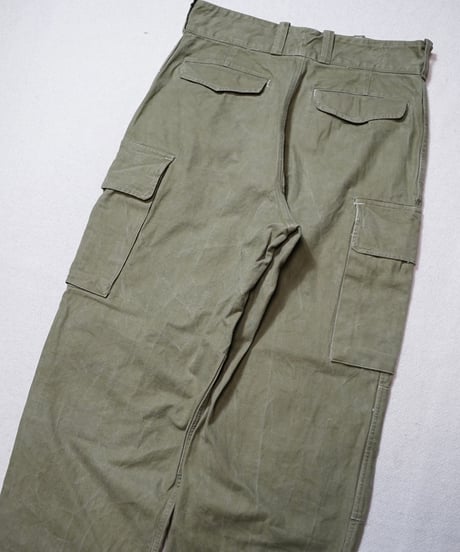 1940~50s French army M-47 cargo pants “early model”
