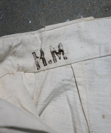 1940s French military hospital pants