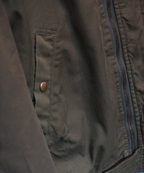 1970s French air forces flight jacket with boa
