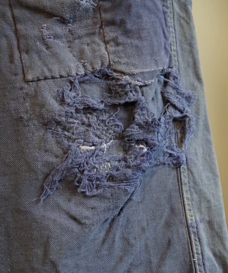 1950s French work trousers “patchwork”
