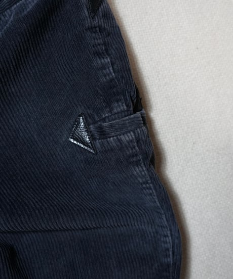 1960~70s German black corduroy logger work pants