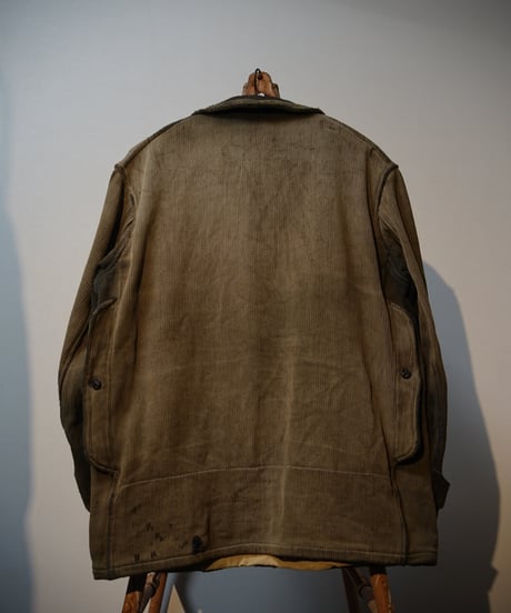 1940s French cotton pique hunting jacket “Le Fermier”