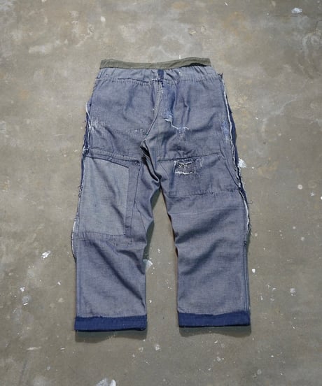 1940~50s French denim work pants