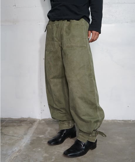 1930~40s French army M-35 tank crew pants