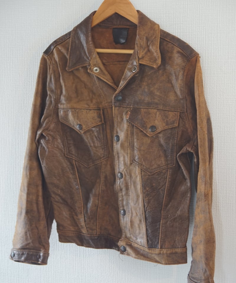 1950s Levi's big E short horn leather jacket 3r