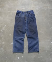 1940~50s French denim work pants