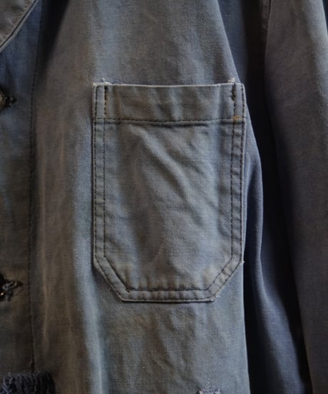 1960s French work jacket “cotton twill”