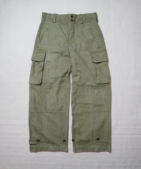 1940~50s French army M-47 cargo pants “early model”