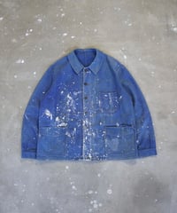 1940~50s French blue cotton twill work jacket “Adolphe Lafont”
