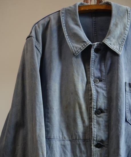 1960s French work jacket “cotton twill”
