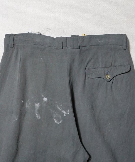 1940~50s German heavy rayon slacks