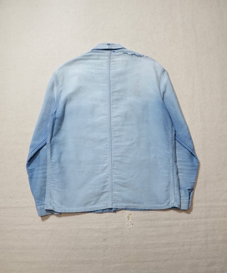 1950~60s French light moleskin work jacket “VULCAIN”