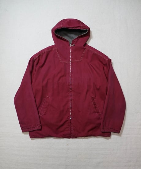 1950s German cotton hooded mountain jacket “reversible”
